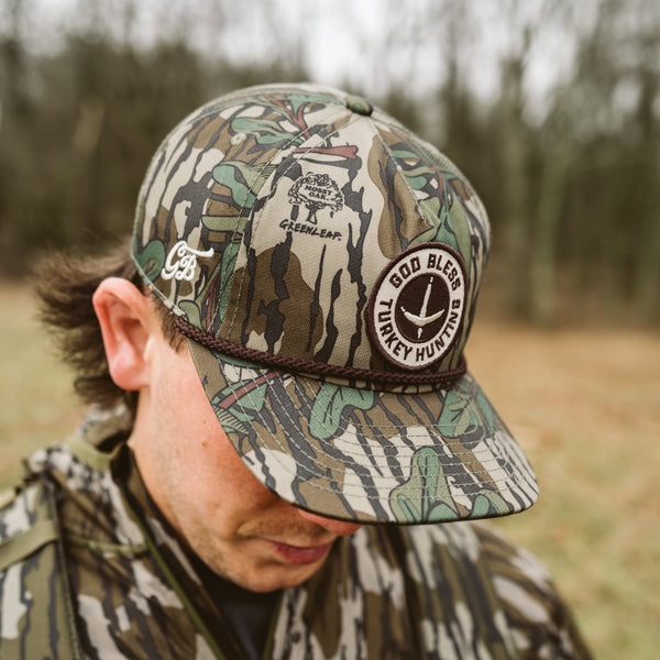 God Bless Turkeys Hat- Greenleaf