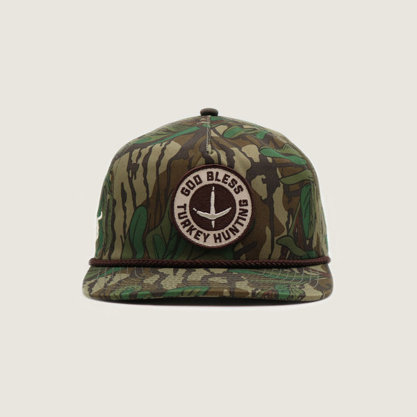 God Bless Turkeys Hat- Greenleaf